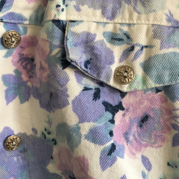 FASTLANE Retro Floral print jacket - Picture 6 of 6